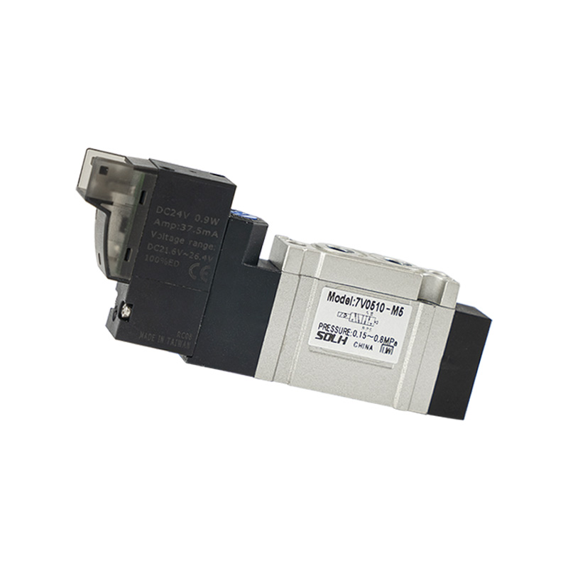 Katup Solenoid Seri 7V (5/2 arah & 5/3 arah)
