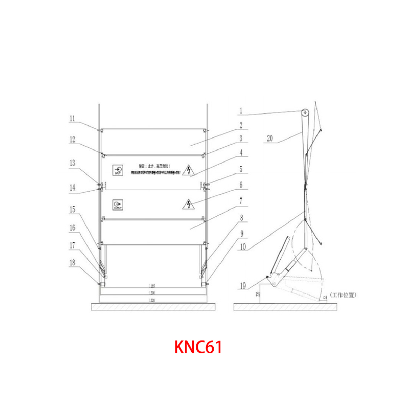 Piranti kunci kunci kabinet listrik lemak