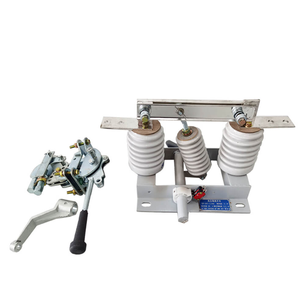 GN19-12 12KV 400A ACL / DC Switch Potong Bagak Tunggal Kanthi Mekanisme Operating 11kv Nyopot Isolator Nguripake Nguripake