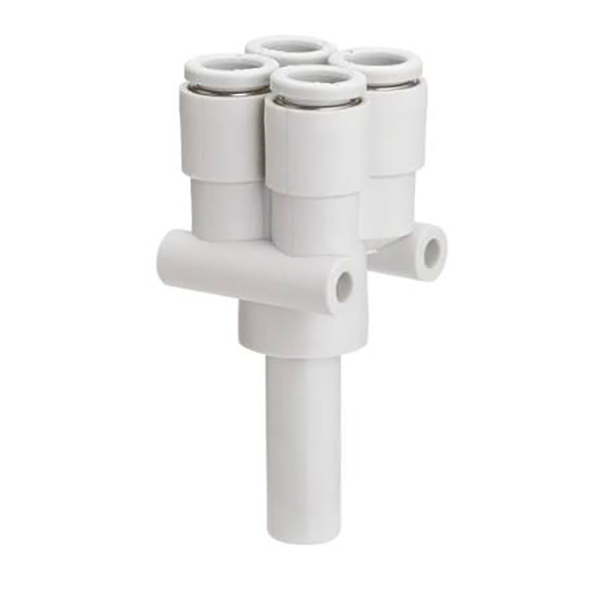 KQ2X / KQ2XD Series Reducing Multi-Way Push-in Fitting