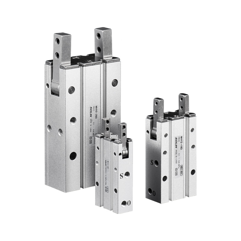 MHY2 Series 180° Angular Style Air Gripper: Gaya Cam