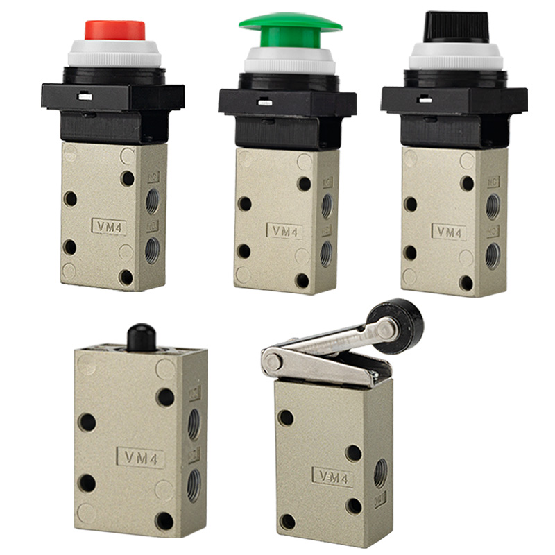 VM4 Series Sedheng 3-Port Poppet Mechanical Valve